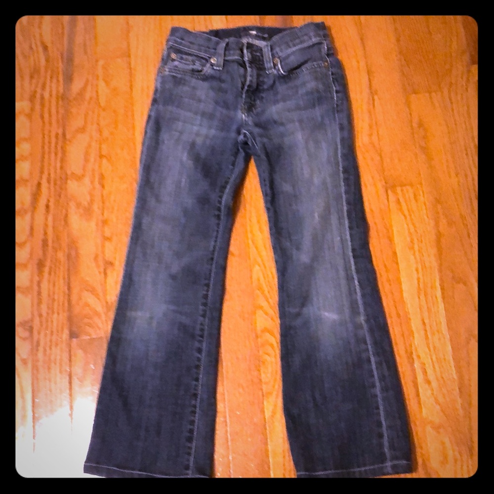 7 jeans  for all mankind (size 7 little girls)